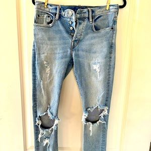 All Saints Cigarette Skinny Jean, cropped, 28